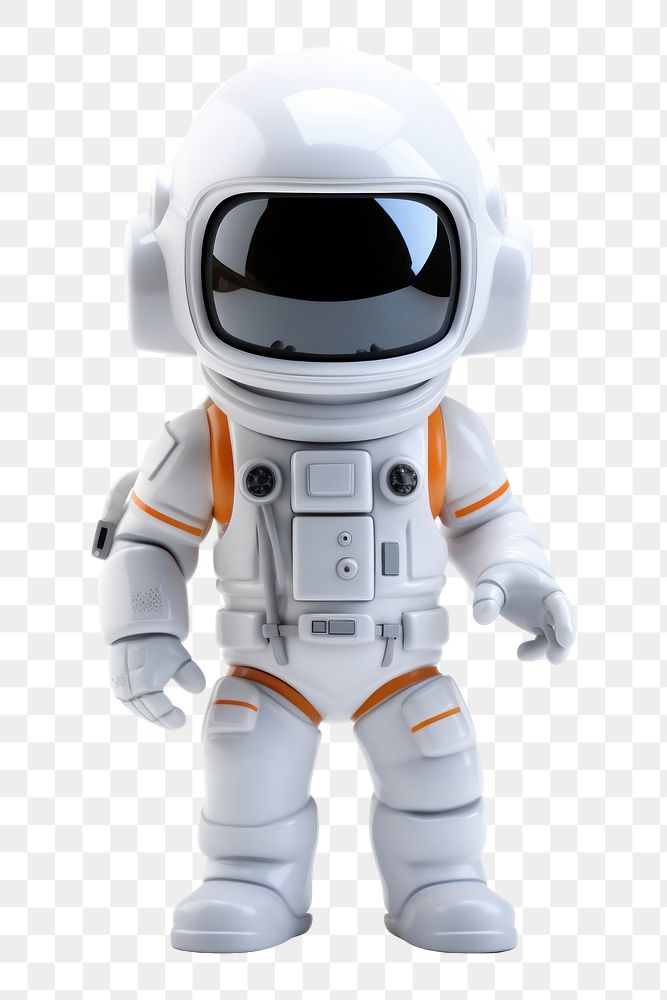 PNG Astronaut cartoon robot white. 