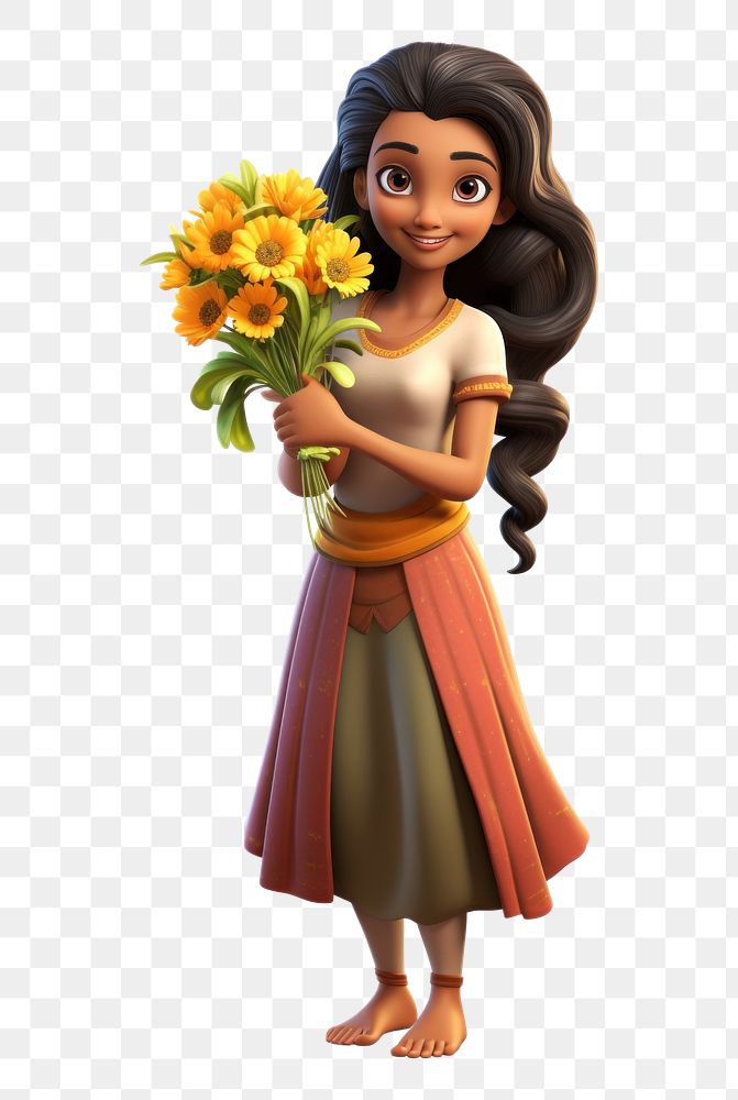 PNG Cartoon flower blossom plant. 