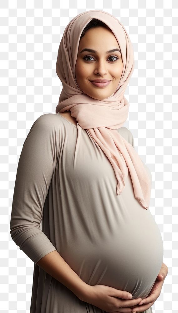 PNG Pregnant portrait adult woman. AI generated Image by rawpixel.