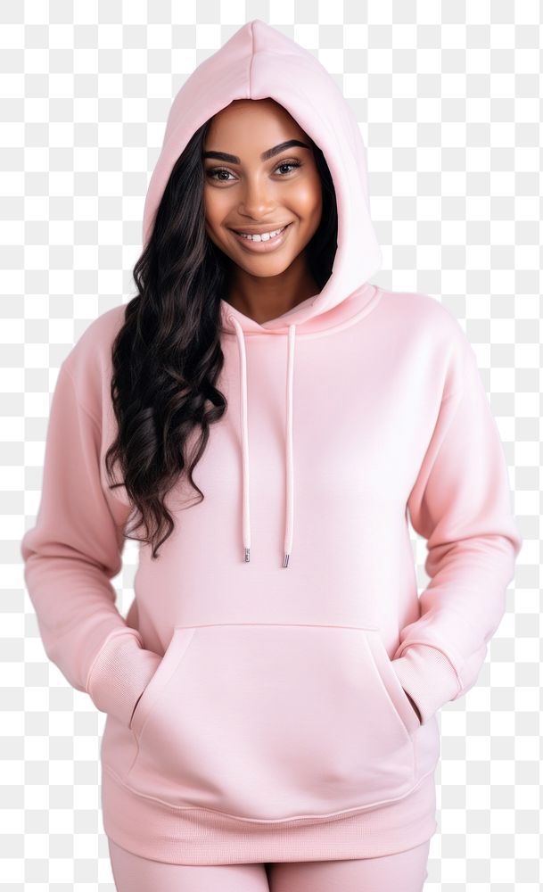 PNG Sweatshirt clothing sweater hood. AI generated Image by rawpixel.