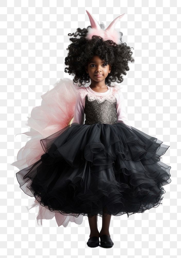 PNG Costume fashion dress black. AI generated Image by rawpixel.