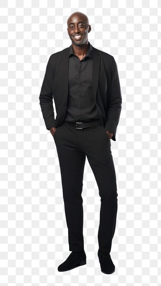 PNG Standing tuxedo blazer adult. AI generated Image by rawpixel.