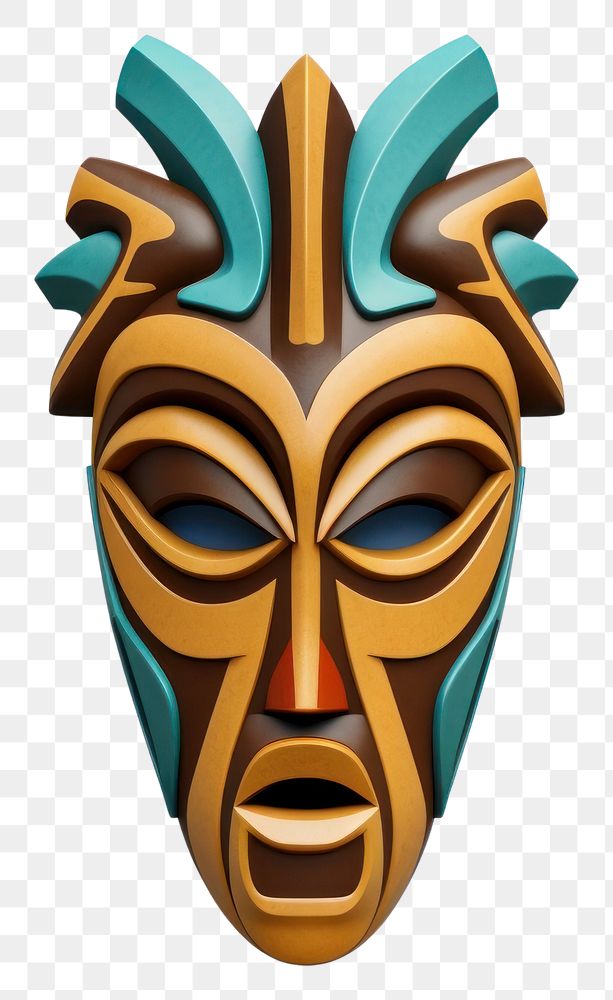 PNG Mask tradition totem art. AI generated Image by rawpixel.