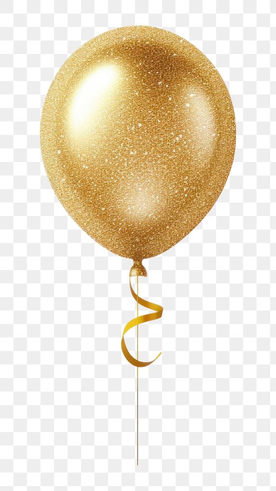 PNG Balloon gold jewelry celebration. AI generated Image by rawpixel.
