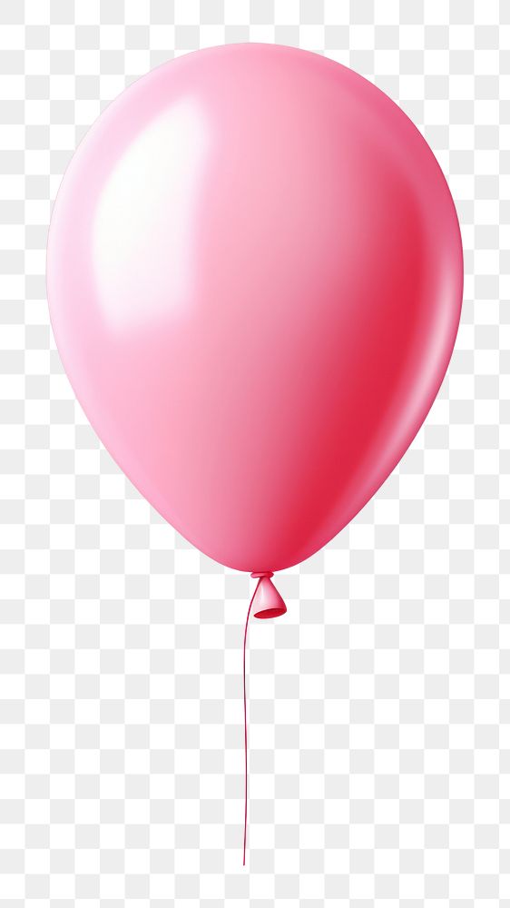 PNG Balloon birthday pink anniversary. 