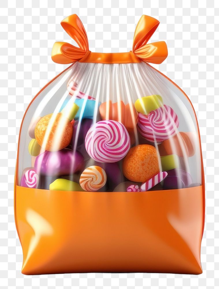 PNG Candy food bag white background. AI generated Image by rawpixel.