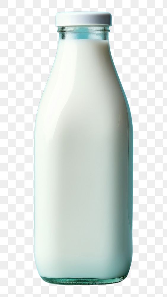 PNG Milk bottle dairy refreshment. AI generated Image by rawpixel.