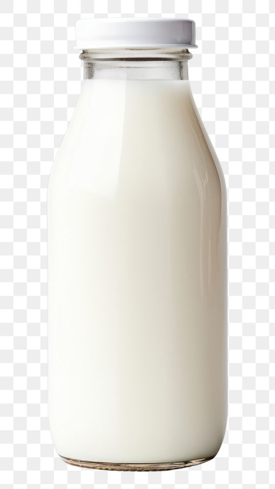 PNG Milk bottle dairy drink. AI generated Image by rawpixel.