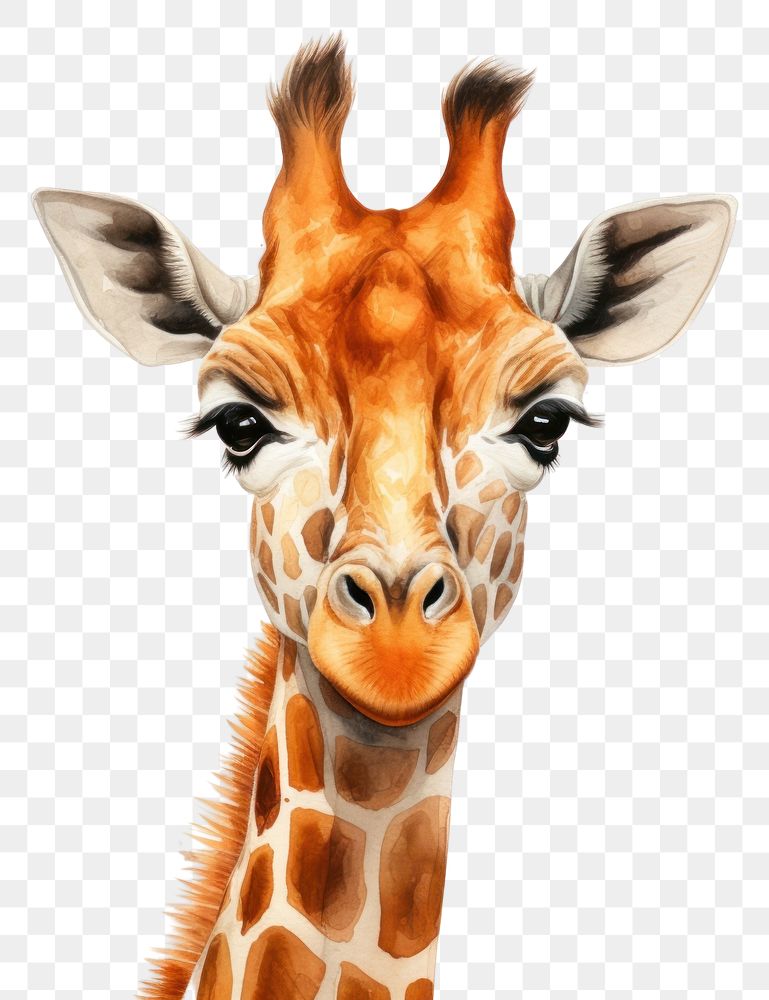 PNG Wildlife giraffe animal mammal.