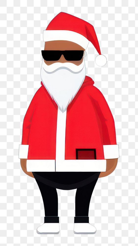 PNG Christmas cartoon santa claus celebration. AI generated Image by rawpixel.