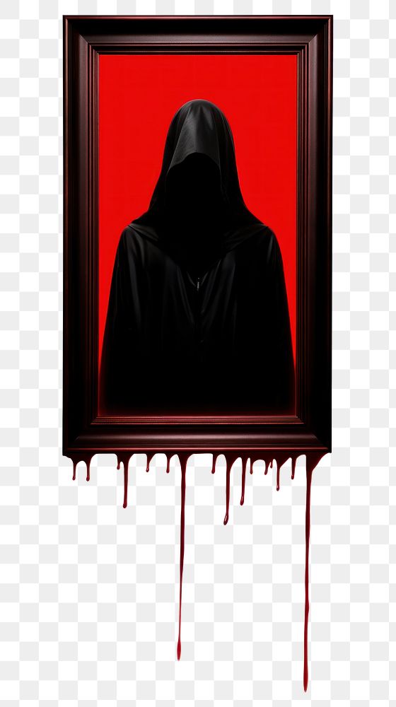 PNG Black hood red white background
