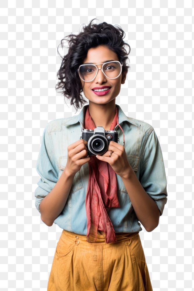 PNG Photography portrait glasses camera. AI generated Image by rawpixel.