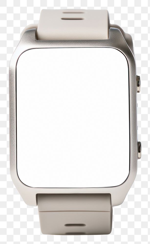 PNG Wristwatch screen technology smart watch. AI generated Image by rawpixel.