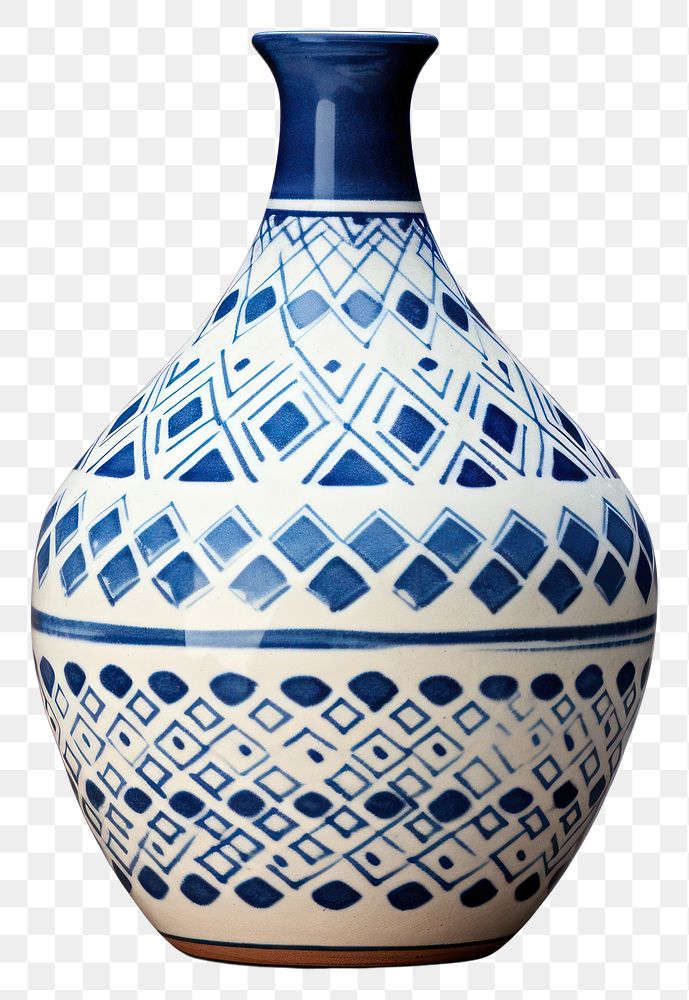 PNG Ceramic vase porcelain pottery art. 