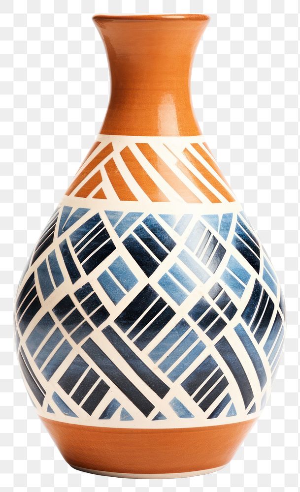 PNG Ceramic vase porcelain pottery art. AI generated Image by rawpixel.