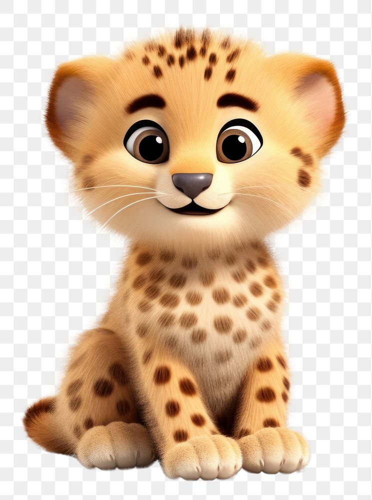 PNG Cheetah mammal animal pet. AI generated Image by rawpixel.