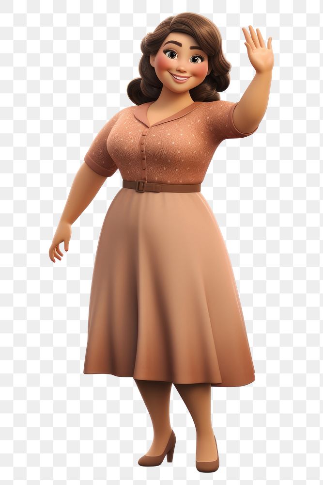 PNG Cartoon adult dress woman. AI generated Image by rawpixel.