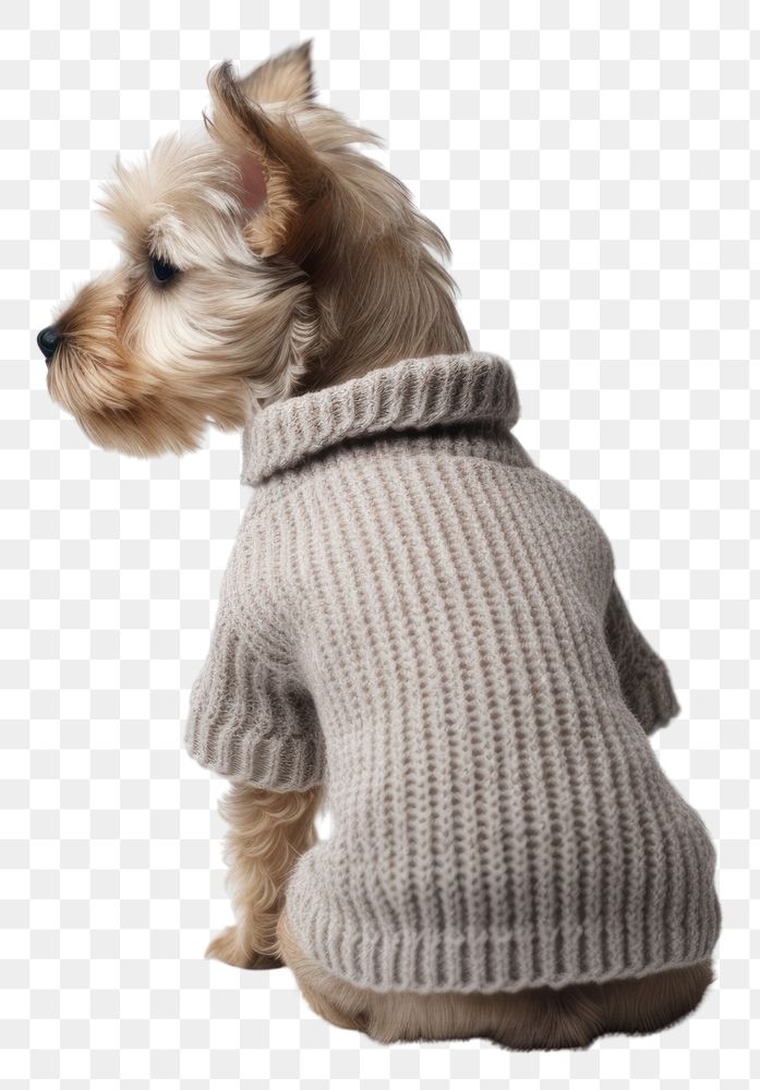 PNG Sweater mammal animal puppy. AI generated Image by rawpixel.