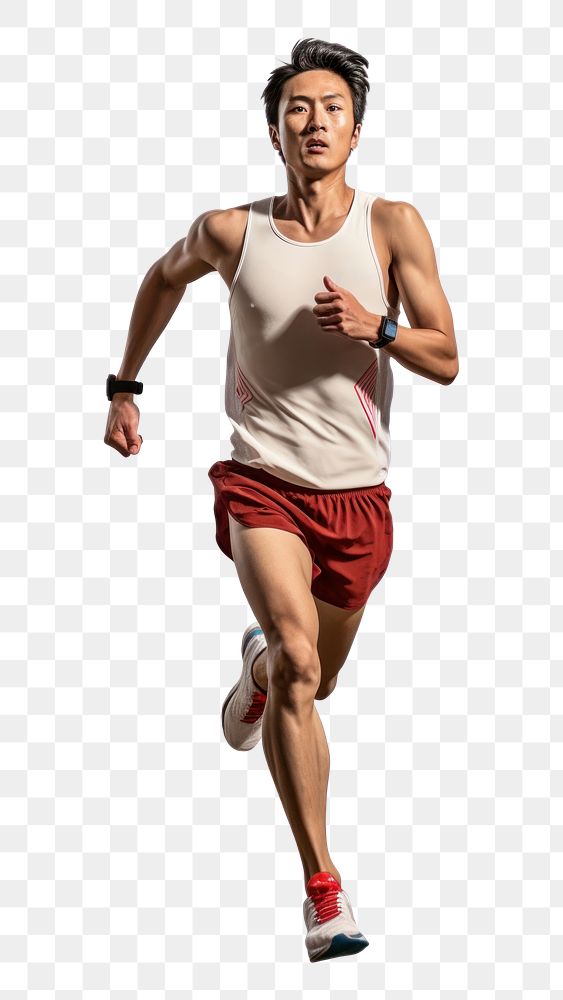 PNG Running jogging shorts adult. AI generated Image by rawpixel.