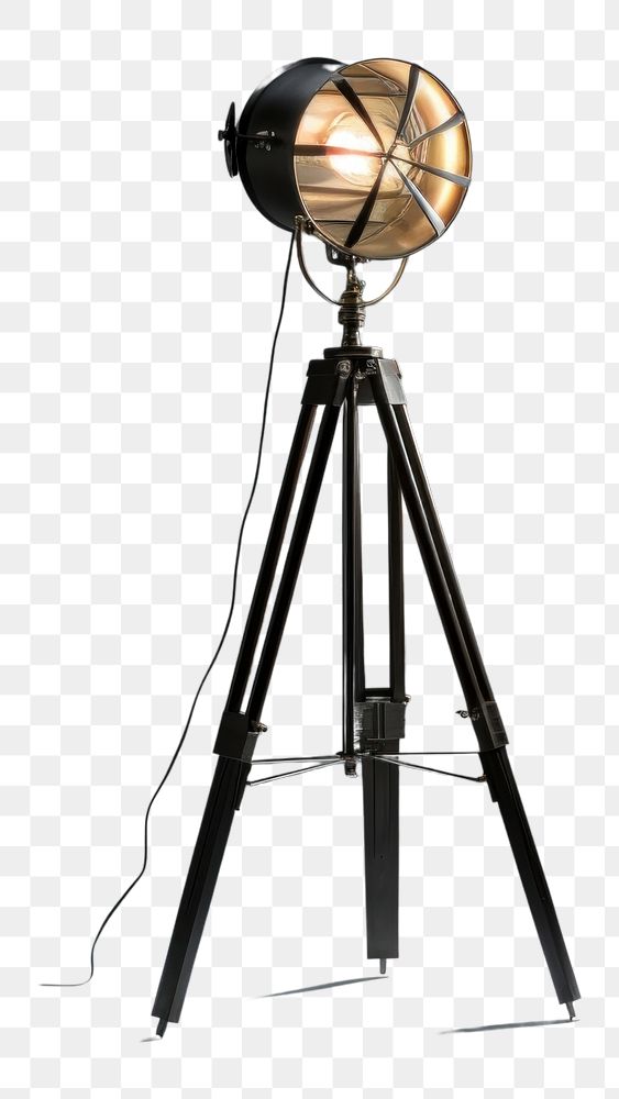 PNG Lamp lighting tripod architecture transparent background