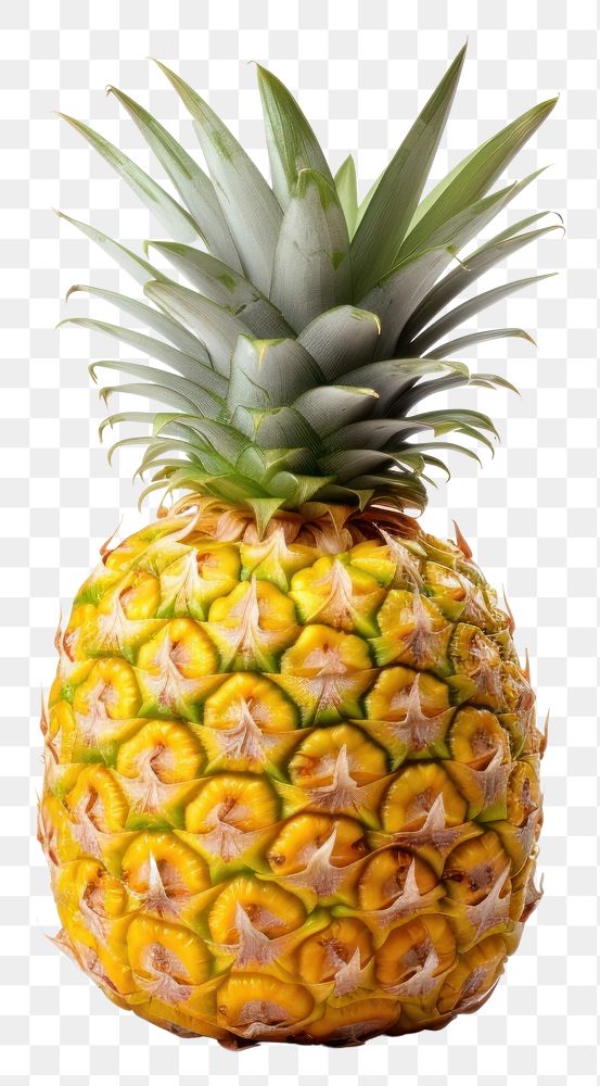 PNG Pineapple fruit plant food. AI generated Image by rawpixel.