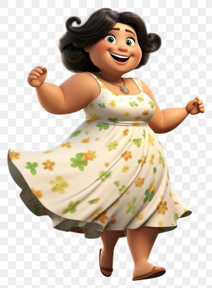 PNG Dress smiling cartoon  