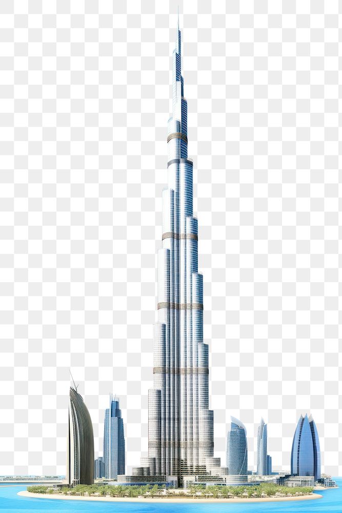 PNG Dubai architecture skyscraper building