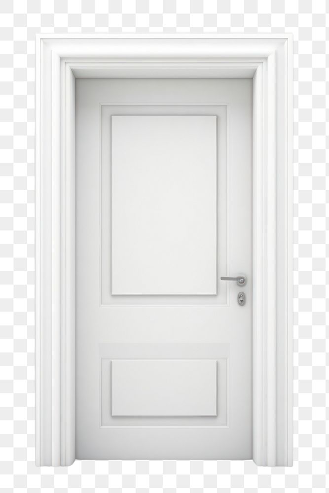 PNG Door white white background architecture. 