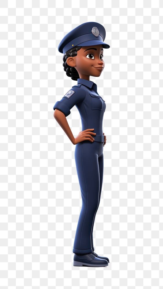 PNG Cartoon officer person  