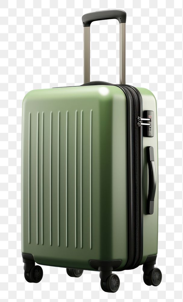 PNG Luggage suitcase travel white background. AI generated Image by rawpixel.