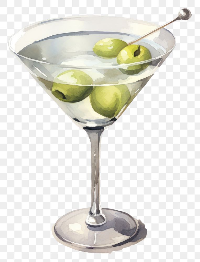 PNG Cocktail martini drink fruit. 