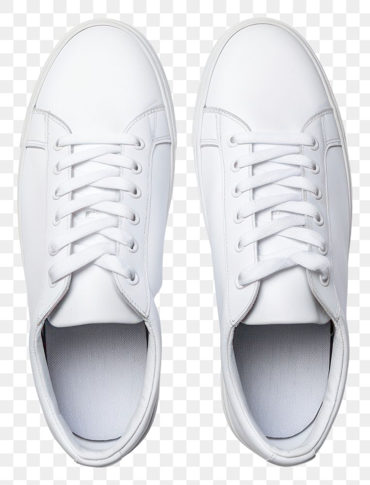 PNG Footwear sneaker white shoe. 