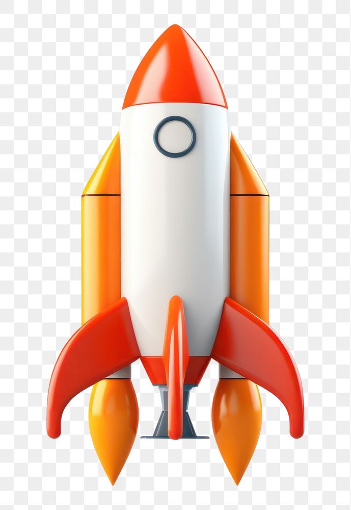 PNG Rocket aircraft vehicle white background. AI generated Image by rawpixel.