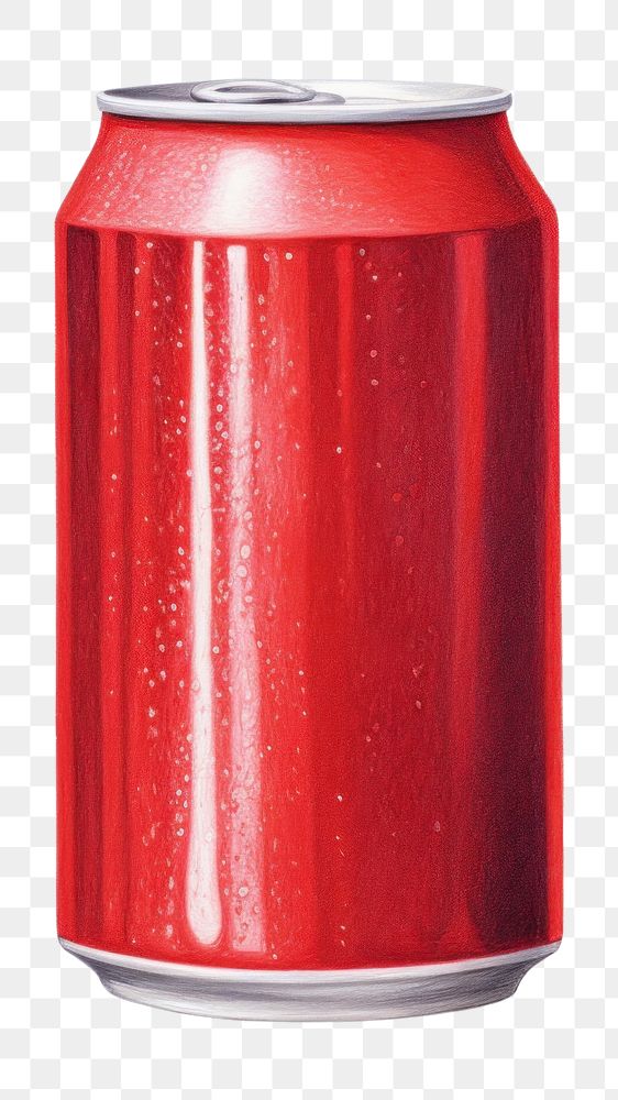 PNG Drink red white background refreshment, digital paint illustration. 