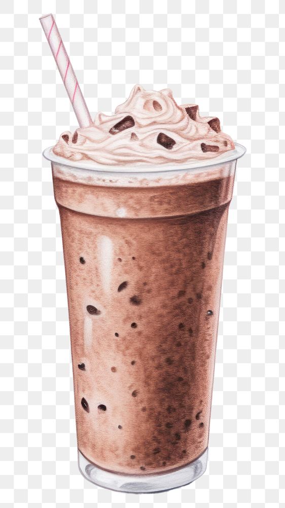 Milkshake smoothie dessert drink. 
