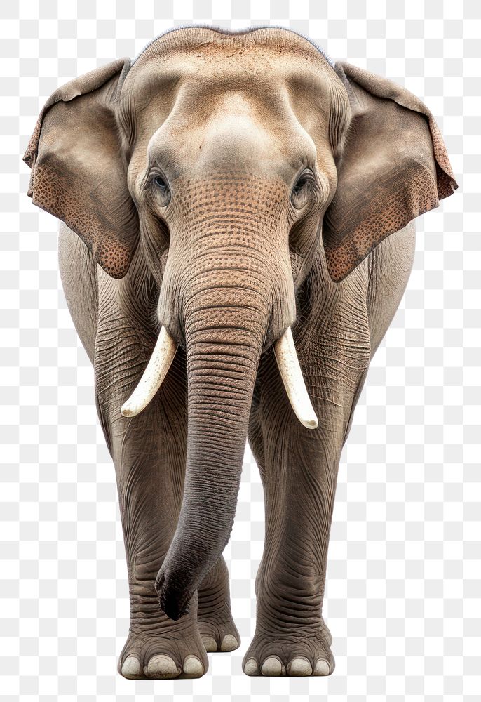 PNG Elephant wildlife animal mammal. 