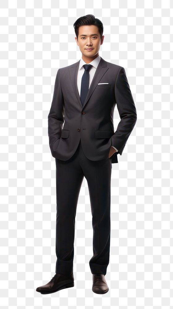 PNG Portrait standing tuxedo adult. AI generated Image by rawpixel.
