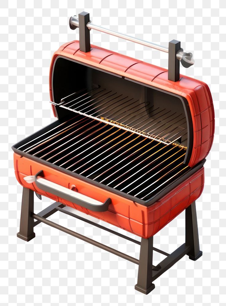 PNG Grilling bbq white background barbecue. AI generated Image by rawpixel.