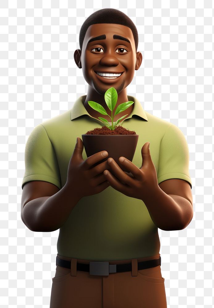 PNG Plant gardening portrait holding. 