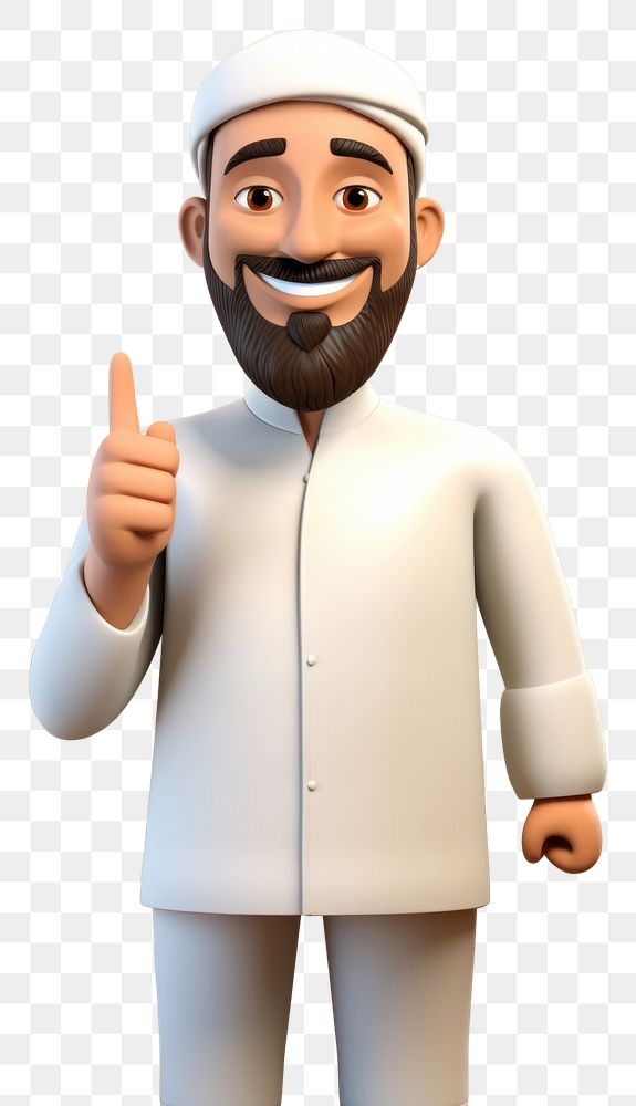 PNG Smiling cartoon human front view. AI generated Image by rawpixel.