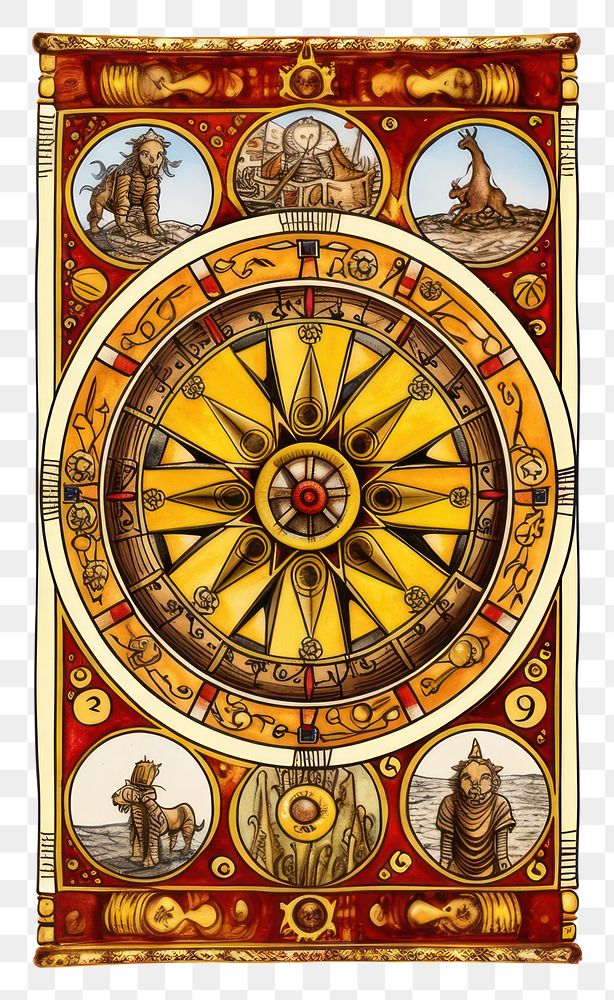 PNG Tarot card architecture white background representation. AI generated Image by rawpixel.