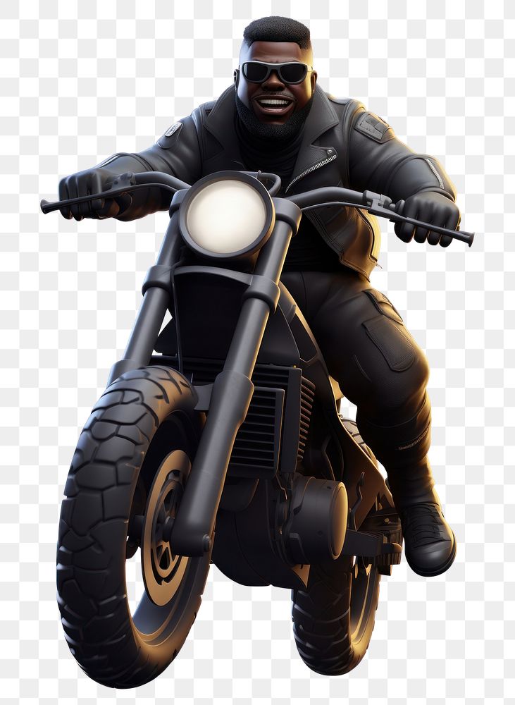 PNG Motorcycle vehicle cartoon helmet. AI generated Image by rawpixel.