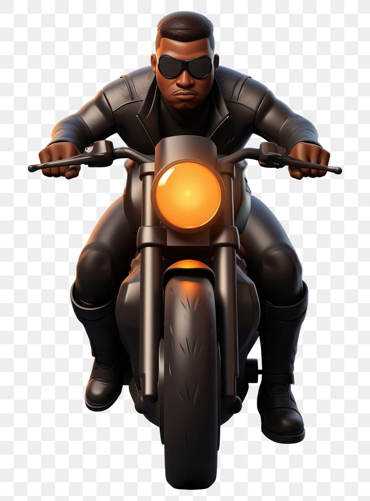 PNG Motorcycle vehicle cartoon riding. 