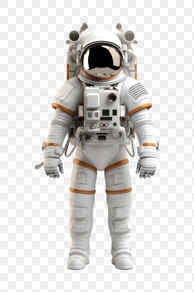 PNG Astronaut robot white  