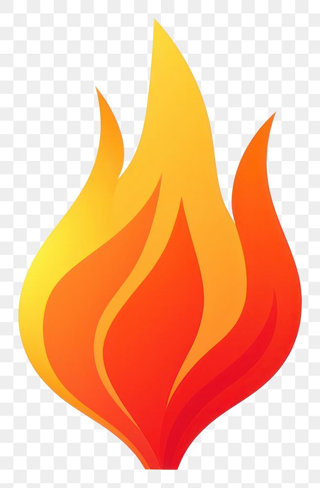 PNG Flame sign fire transparent background