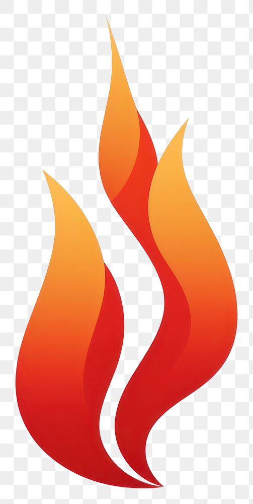 PNG Flame fire campfire glowing transparent background