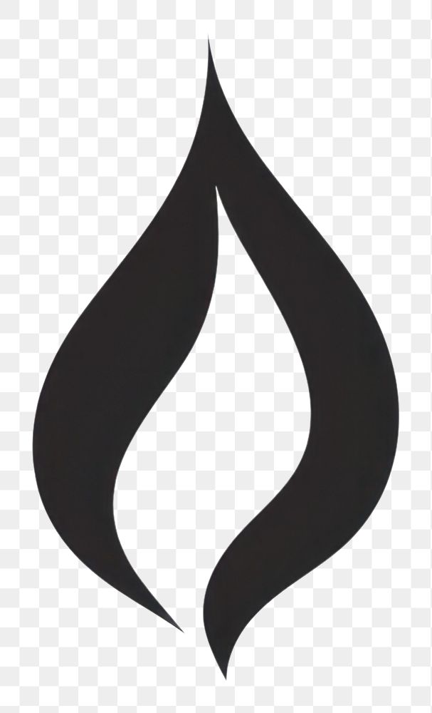 PNG Logo burning symbol font transparent background