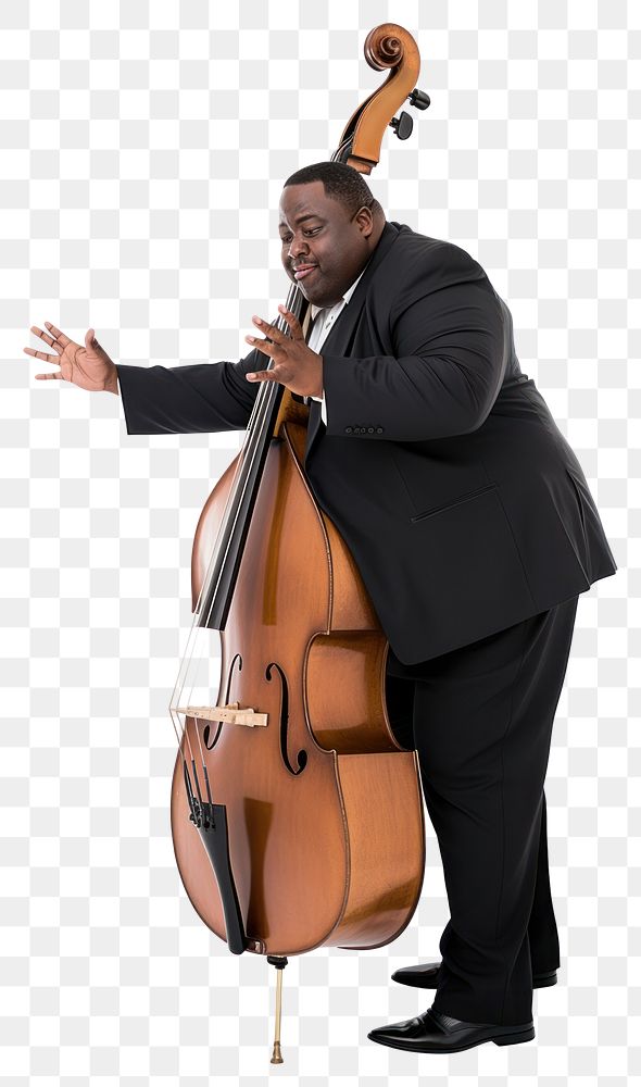 PNG Cello adult man white background. AI generated Image by rawpixel.