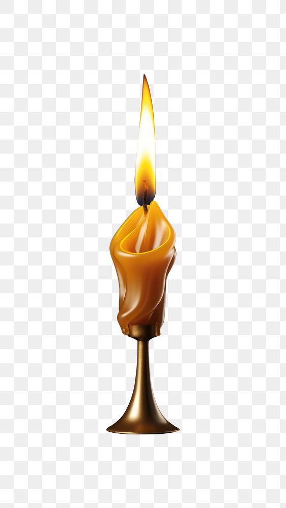 PNG Candle flame fire black background transparent background