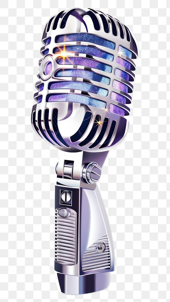 PNG Microphone transparent background technology lighting. AI generated Image by rawpixel.
